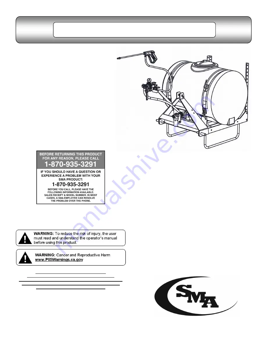 SMA 800-3PH110 Скачать руководство пользователя страница 1