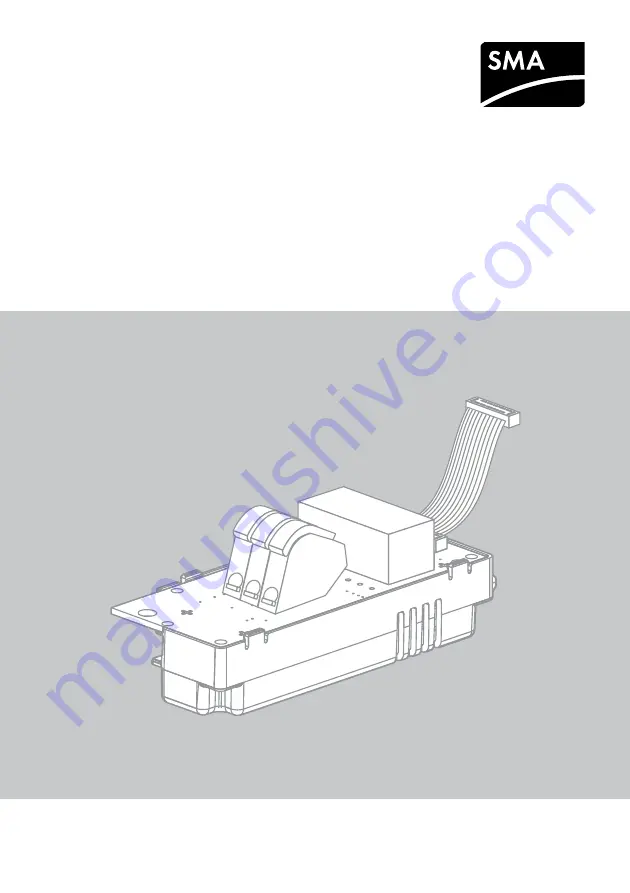 SMA MFR01-10 Скачать руководство пользователя страница 1