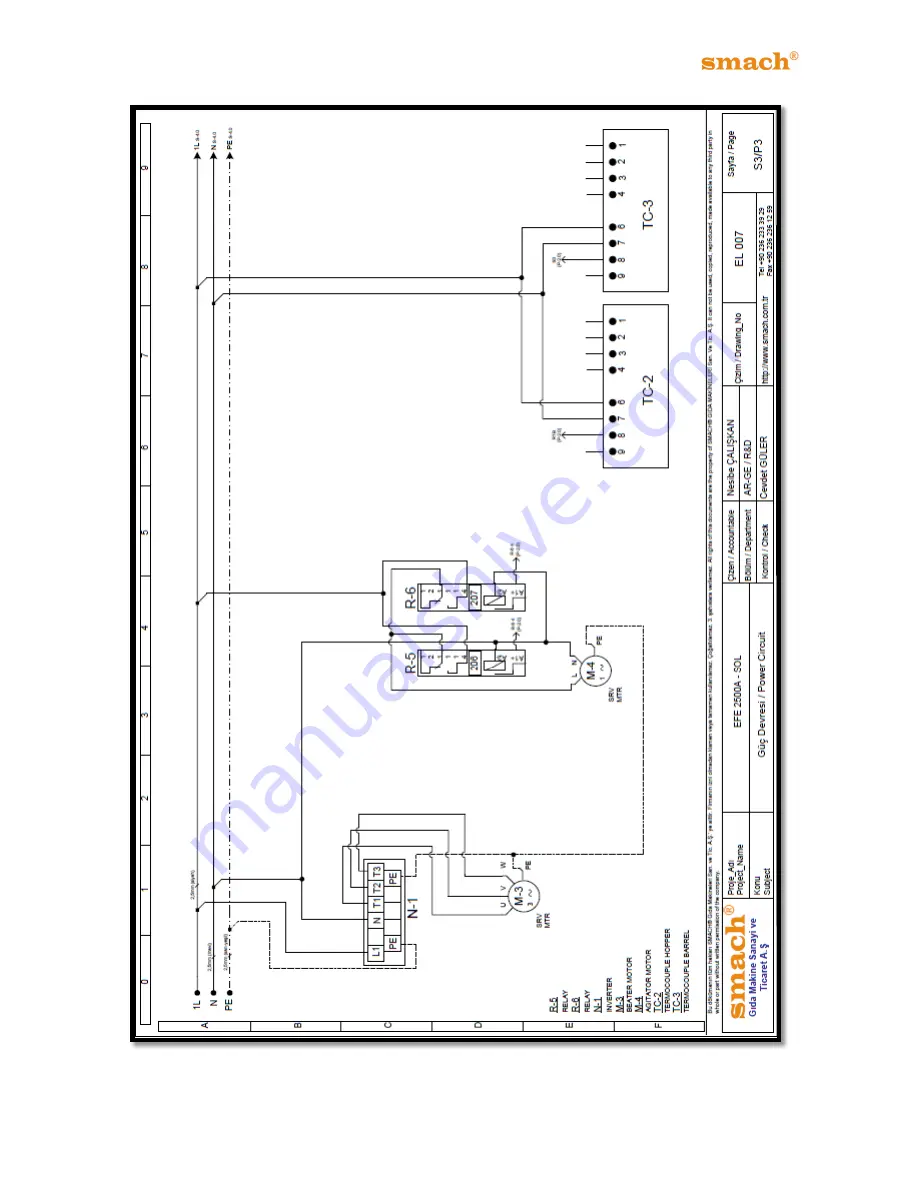 Smach EFE 2500A Скачать руководство пользователя страница 46