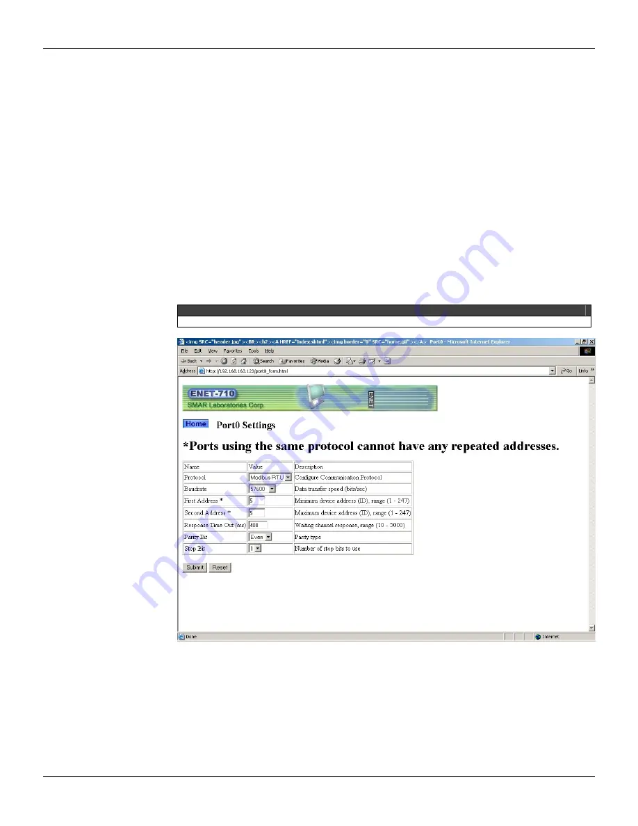 SMAR ENET-710 User Manual Download Page 14