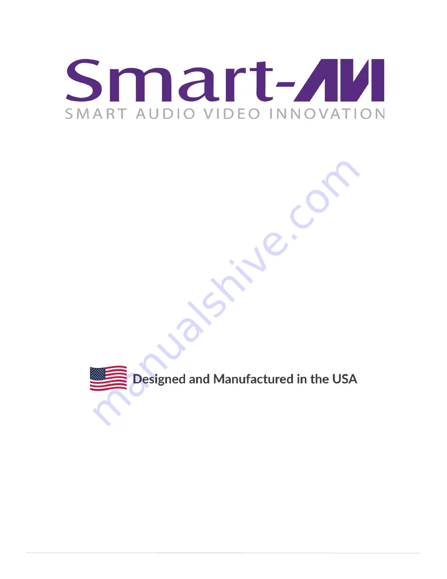 SMART-AVI SDX-XT User Manual Download Page 11