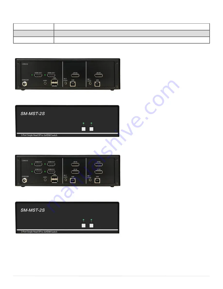 SMART-AVI SM-MST-2D User Manual Download Page 4