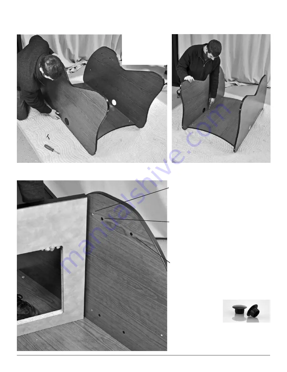 SMART desks Loci Back-to-Back Assembly Instructions Manual Download Page 5