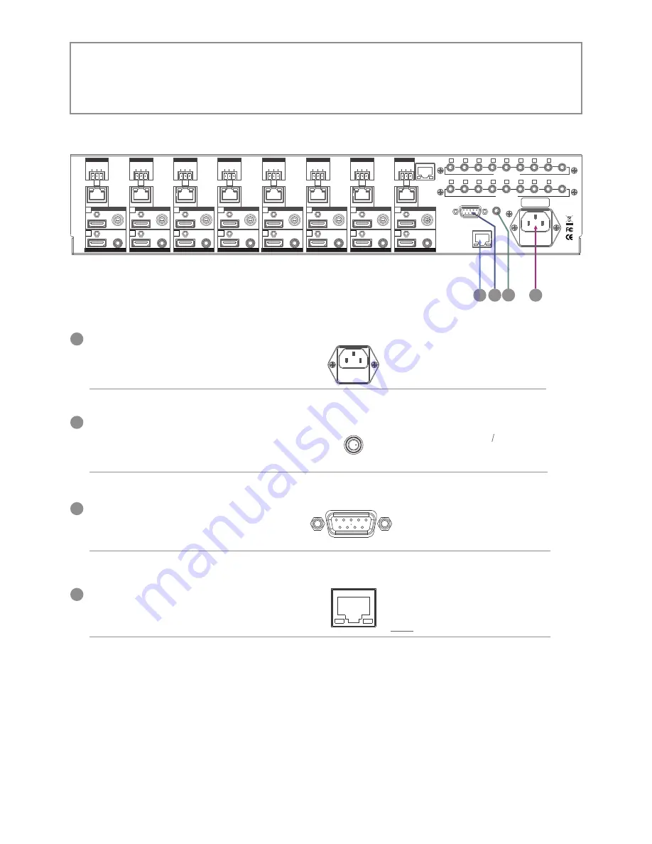 smart-e S4K-8x8 Instruction Manual Download Page 22