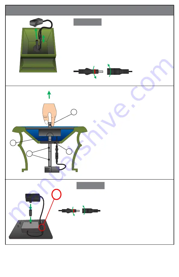 Smart Living smart SOLAR Birdbath Manual Download Page 7