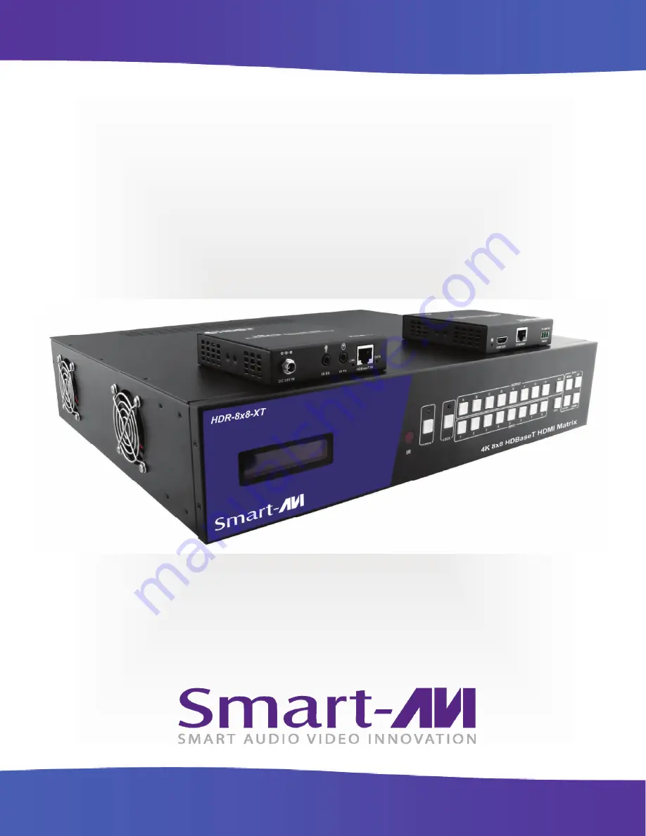 Smart-M HDR-8x8-XT Скачать руководство пользователя страница 1