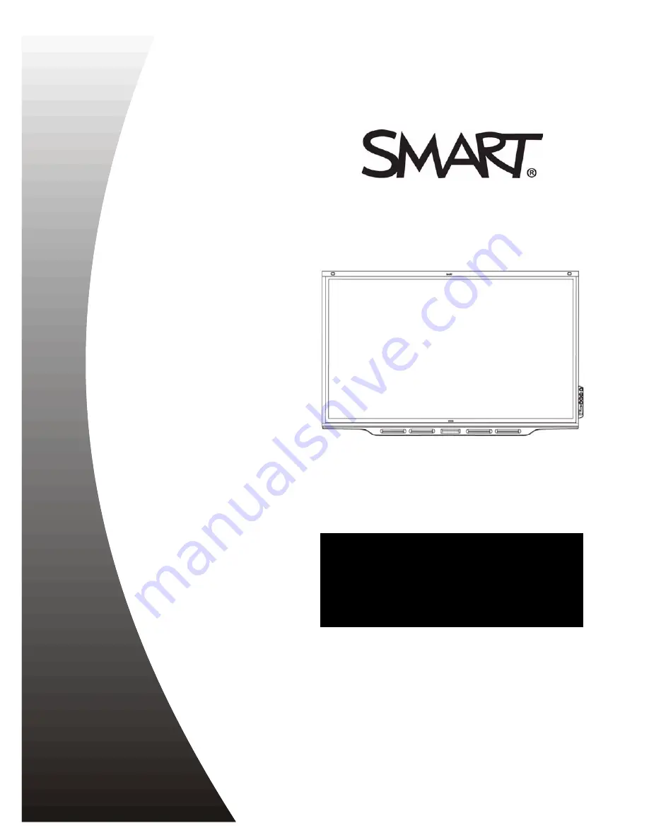 Smart Technologies SMART Board SBID-7275P Скачать руководство пользователя страница 1