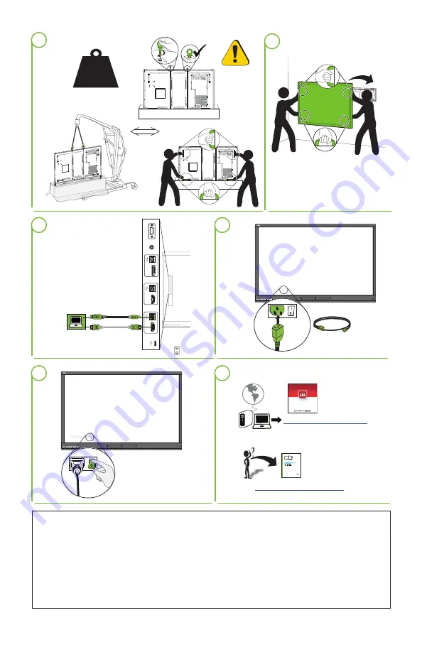 Smart Technologies SPNL-6075P Скачать руководство пользователя страница 3