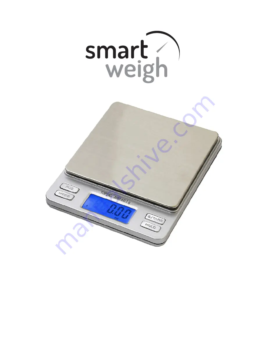 Smart Weigh top2kg Скачать руководство пользователя страница 1