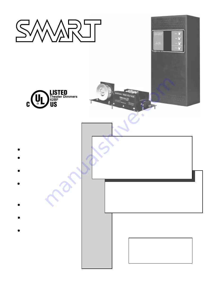 SMART DIMension 3K Скачать руководство пользователя страница 1