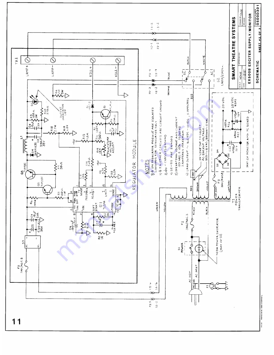 SMART EX500B Installation And Operation Manual Download Page 13