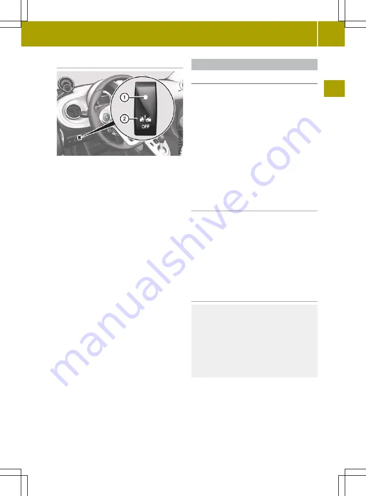 SMART fortwo 2015 Owner'S Manual Download Page 55