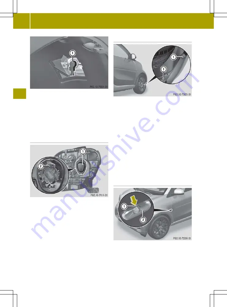 SMART fortwo 2015 Owner'S Manual Download Page 80