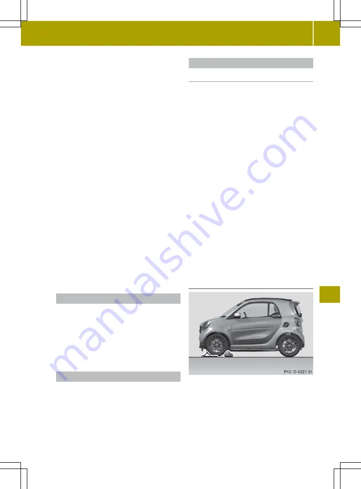 SMART fortwo 2015 Owner'S Manual Download Page 209