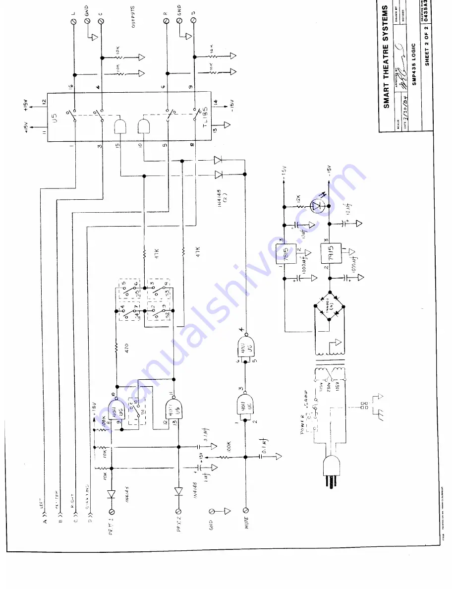 SMART SMP435 Installation And Operating Manual Download Page 13