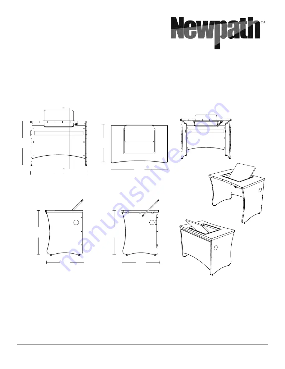 SMARTdesks Newpath DNP-602428-L18 Assembly Instructions Manual Download Page 16