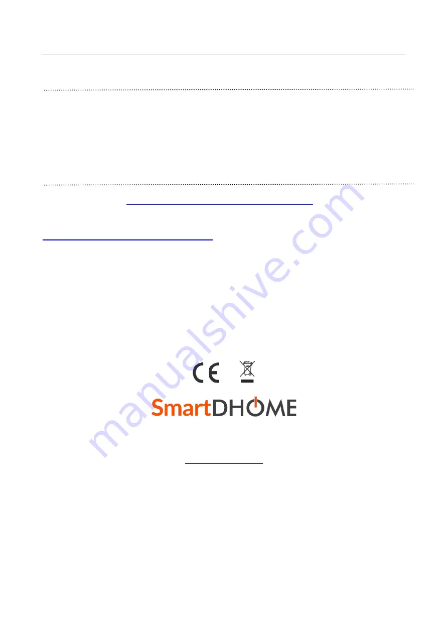 SmartDHOME Comfort.me DUO Manual Download Page 20