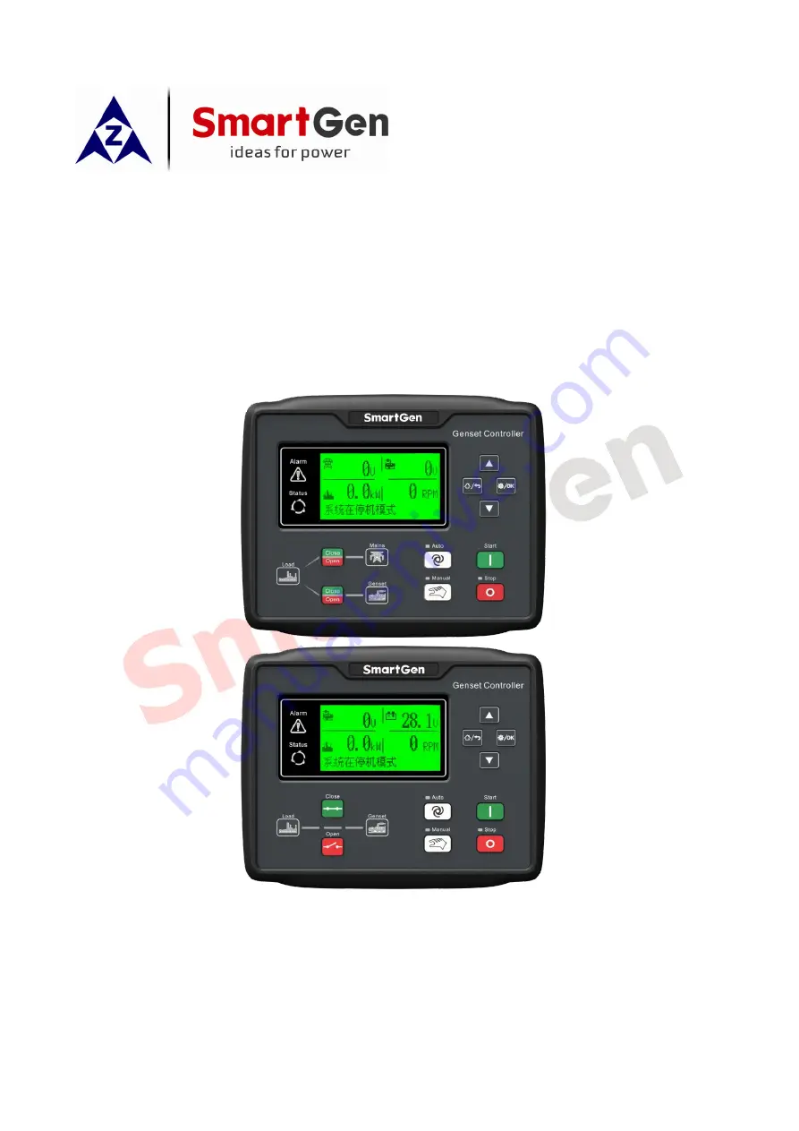 Smartgen HGM7100N Series User Manual Download Page 1