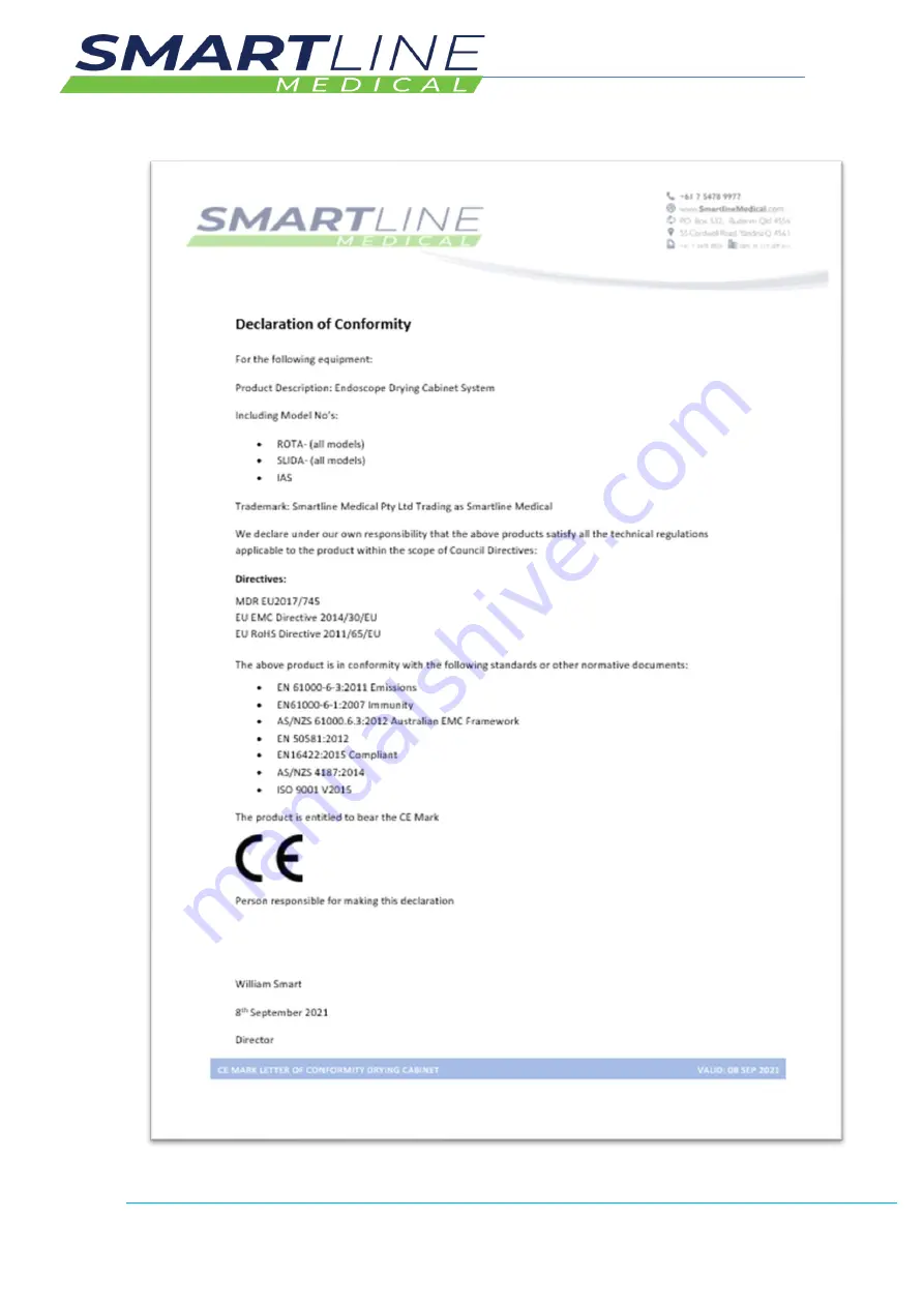 SmartLine RotaScope Classic Series Installation And User Instructions Manual Download Page 97