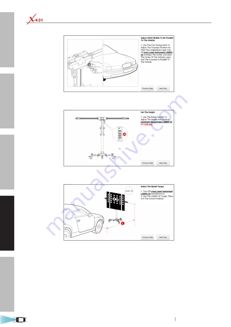 Smartsafe Tech X-431 ADAS Mobile User Manual Download Page 49