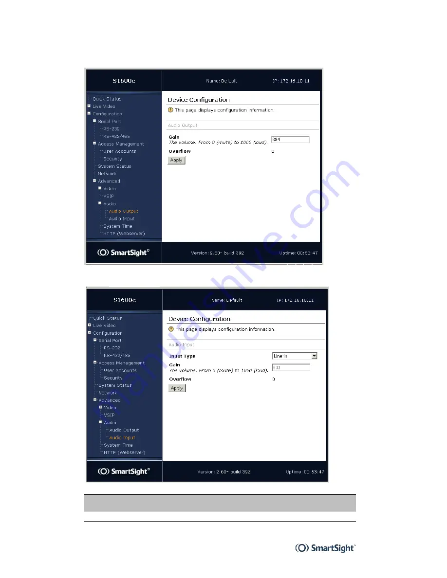 SmartSight S1600e User Manual Download Page 66