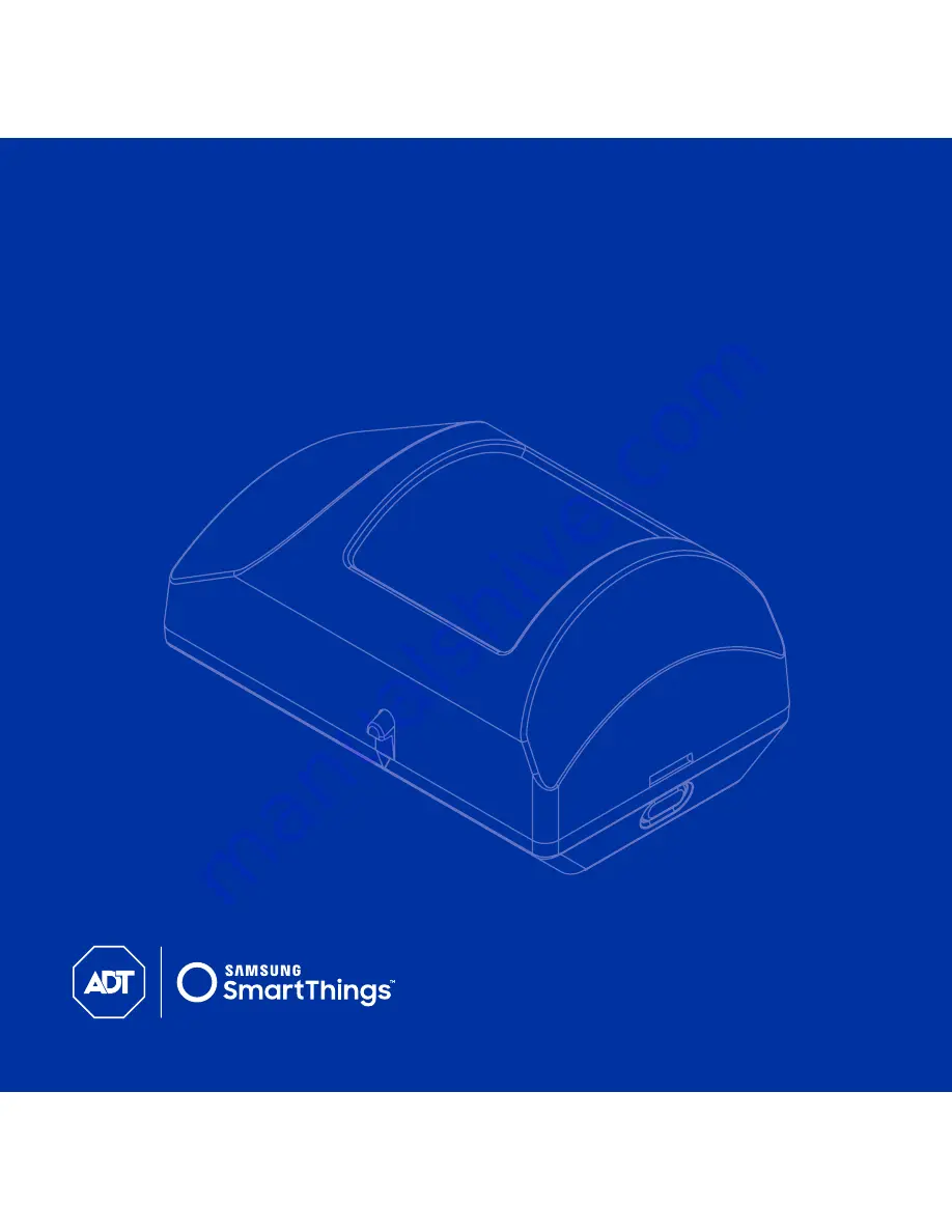 SmartThings ADT Motion Detector Setup Manual Download Page 1