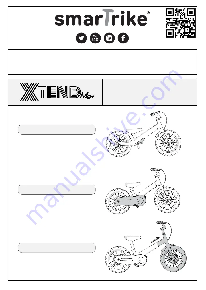 SmartTrike Xtend Mg+ Скачать руководство пользователя страница 1