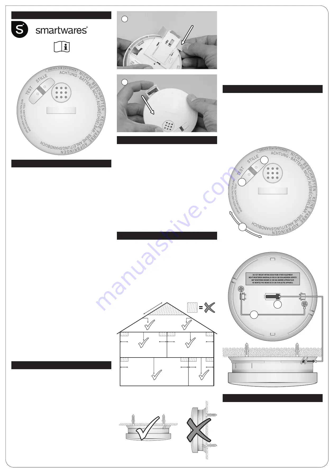 Smartwares RM220 Manual Download Page 3