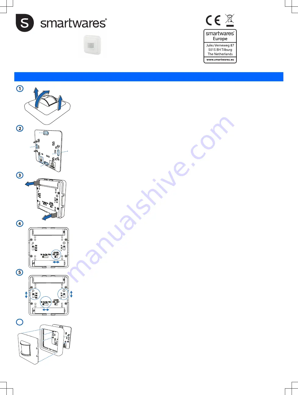 Smartwares SH4-90154 Скачать руководство пользователя страница 1