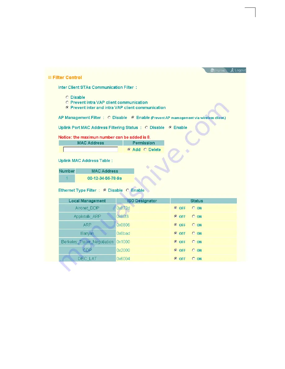 SMC Networks 2555W-AG2 Скачать руководство пользователя страница 71