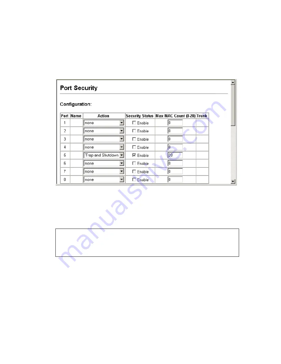 SMC Networks 8612T2 - annexe 1 Management Manual Download Page 100