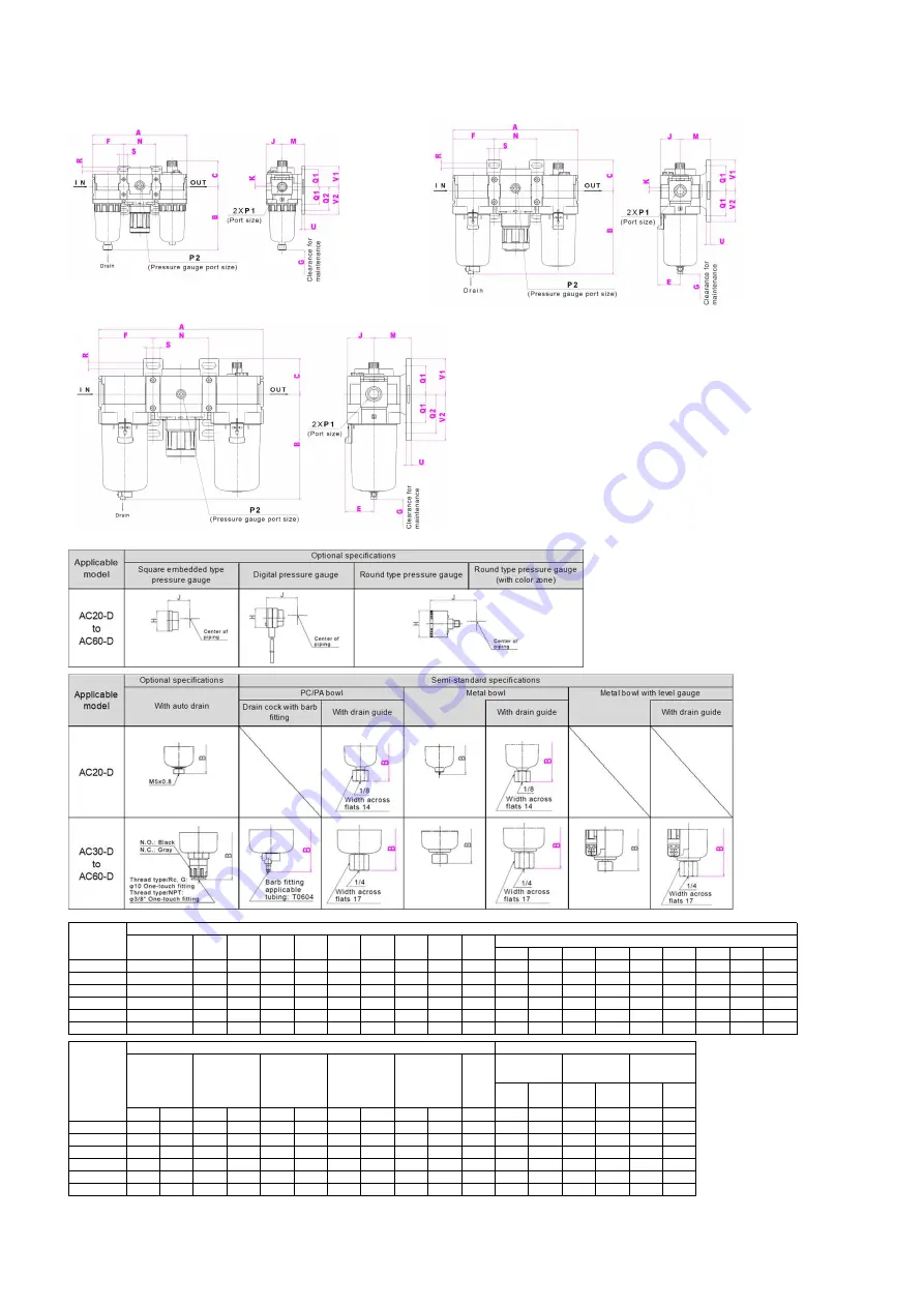 SMC Networks AC20 B Series Operation Manual Download Page 26