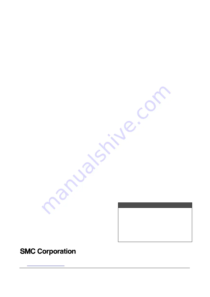 SMC Networks AMD30 Series Operation Manual Download Page 25