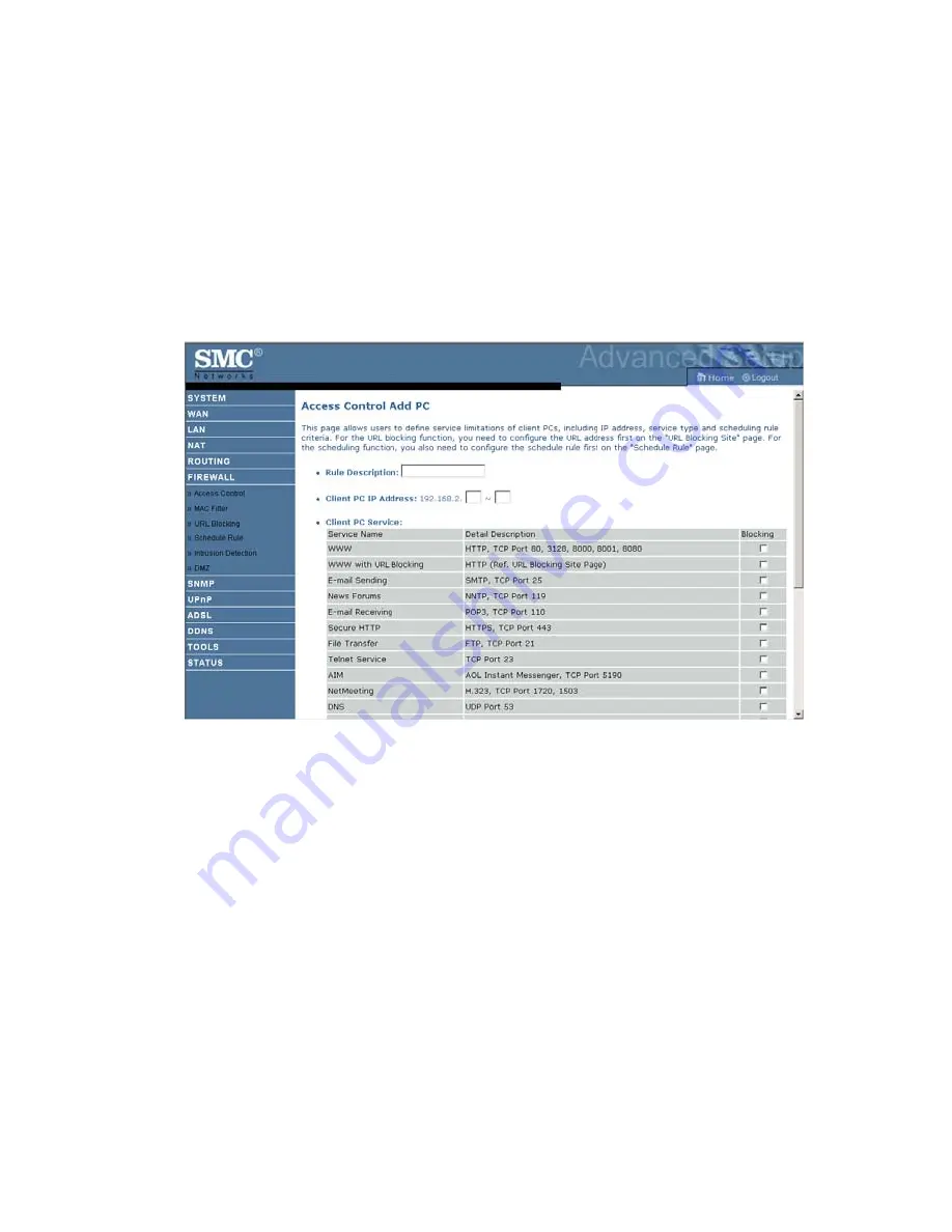 SMC Networks Barricade SMC7904BRA Manual Download Page 88