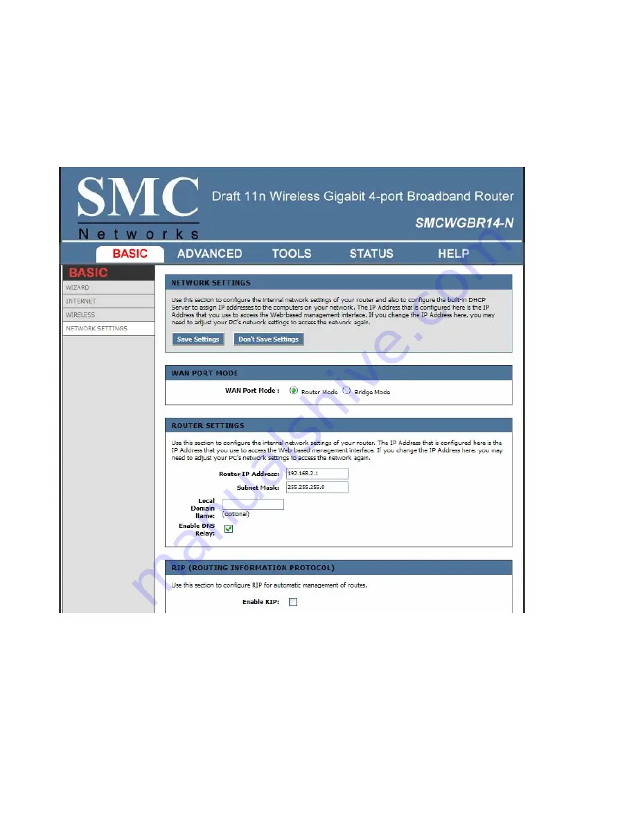 SMC Networks Barricade SMCWGBR14-N Скачать руководство пользователя страница 24