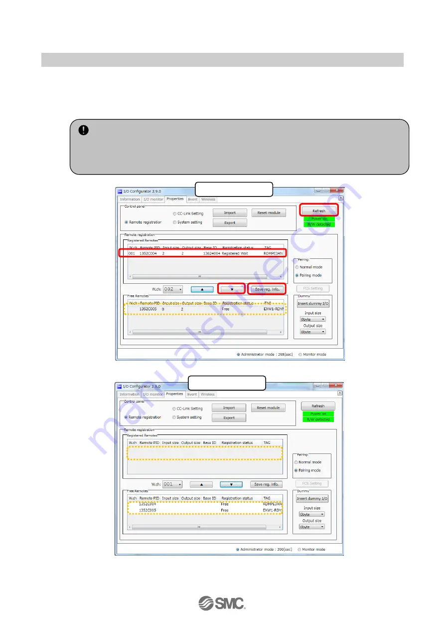 SMC Networks EXW1-BMJA Series Скачать руководство пользователя страница 57