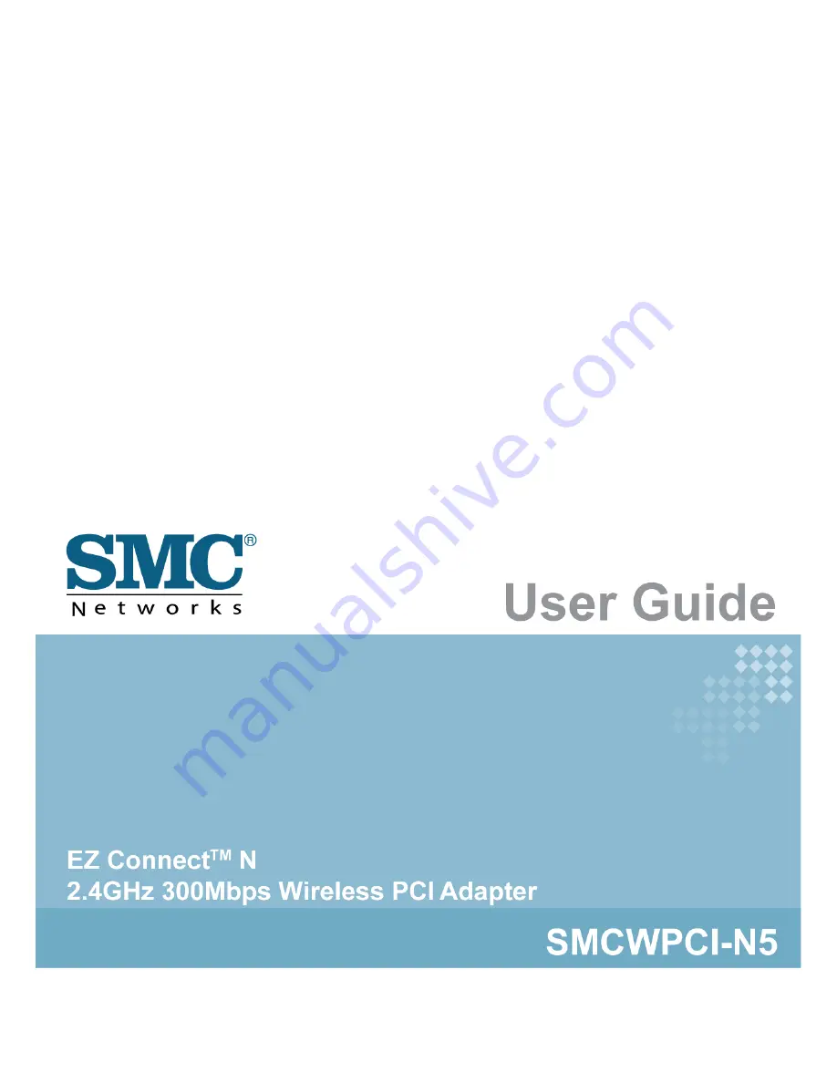 SMC Networks EZ connect N SMCWPCI-N5 User Manual Download Page 1