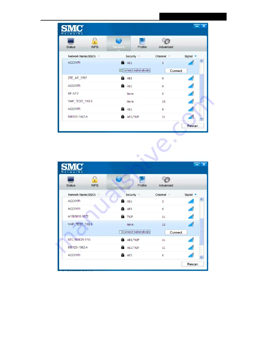 SMC Networks EZ connect N SMCWPCI-N5 Скачать руководство пользователя страница 16