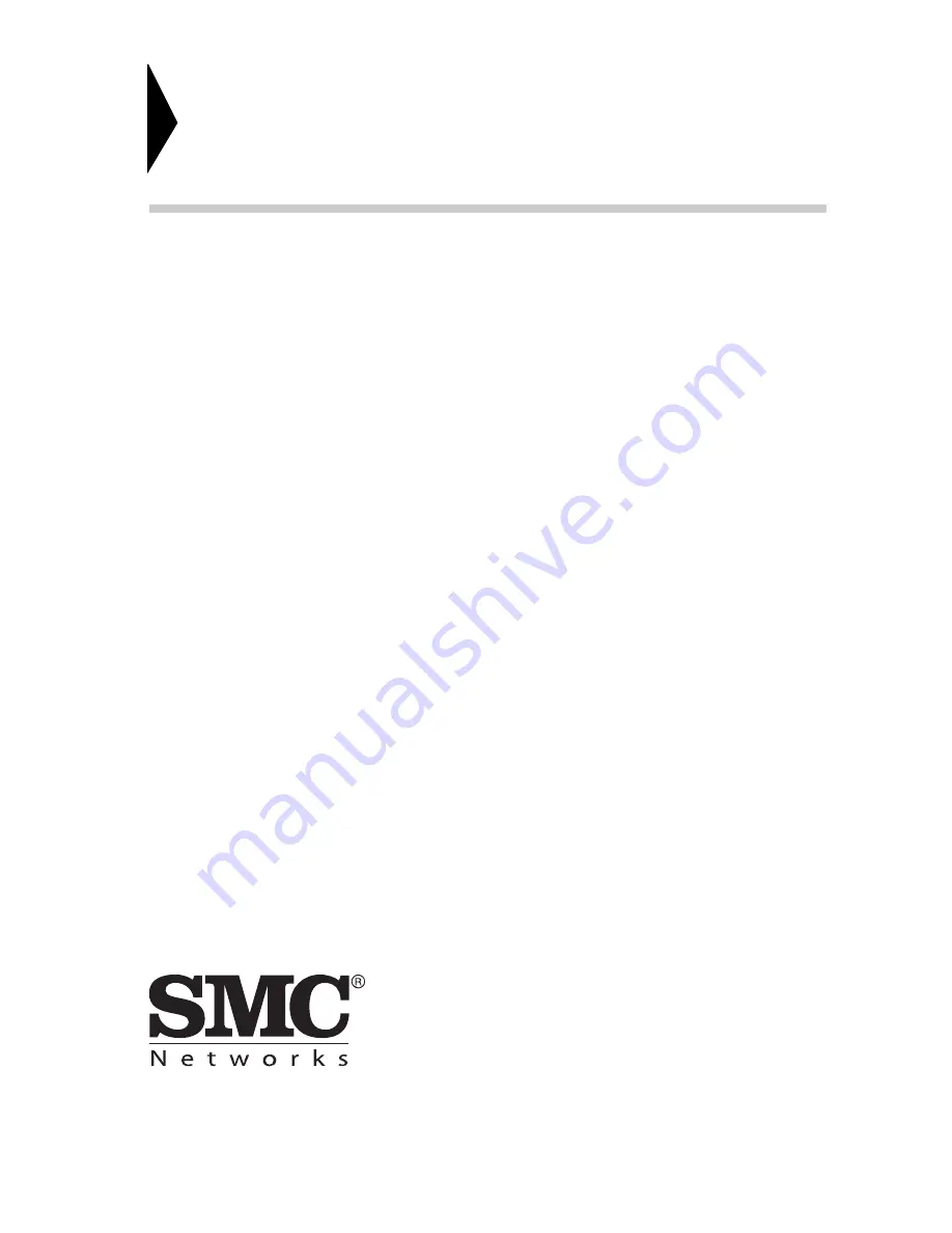 SMC Networks EZ Switch SMCFS26 Installation Manual Download Page 3