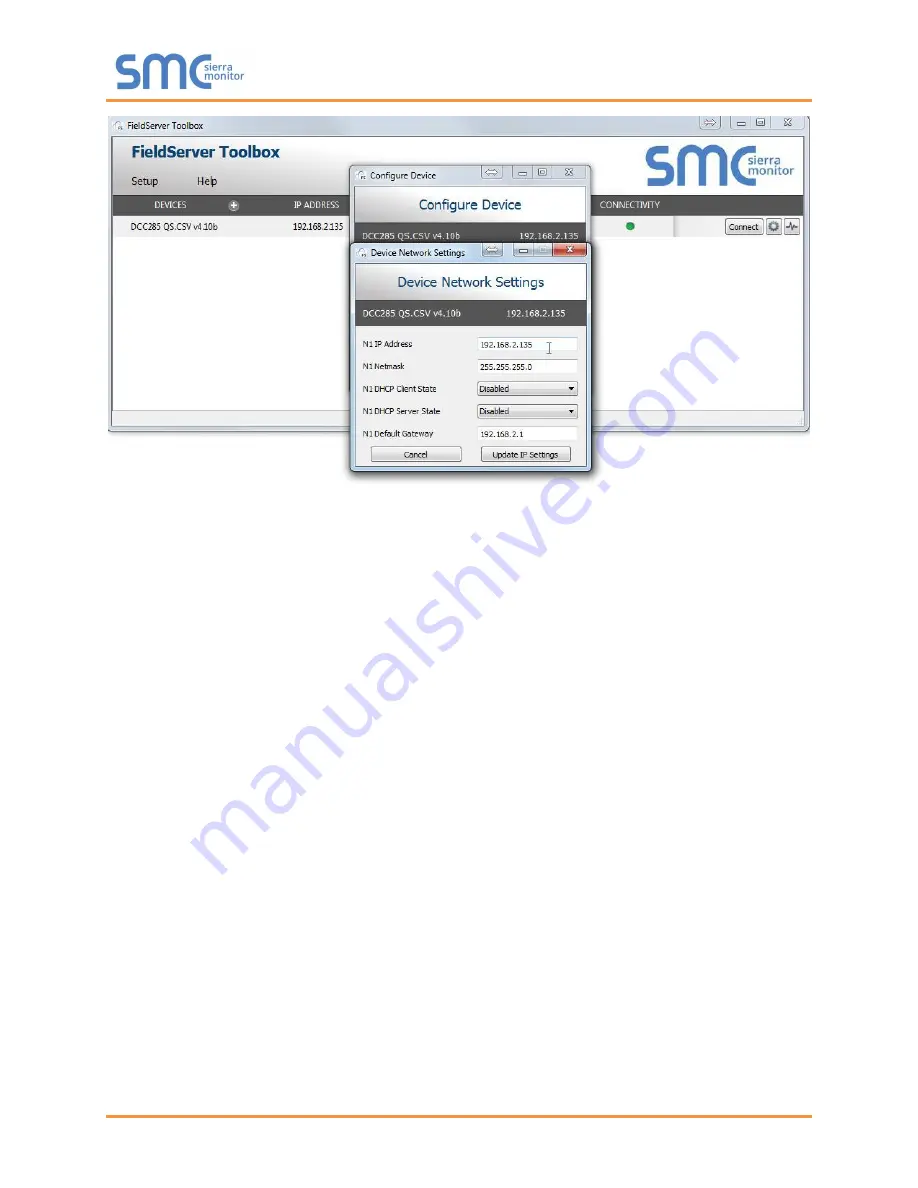 SMC Networks FieldServer FS-EZX-MOD-BAC Startup Manual Download Page 13