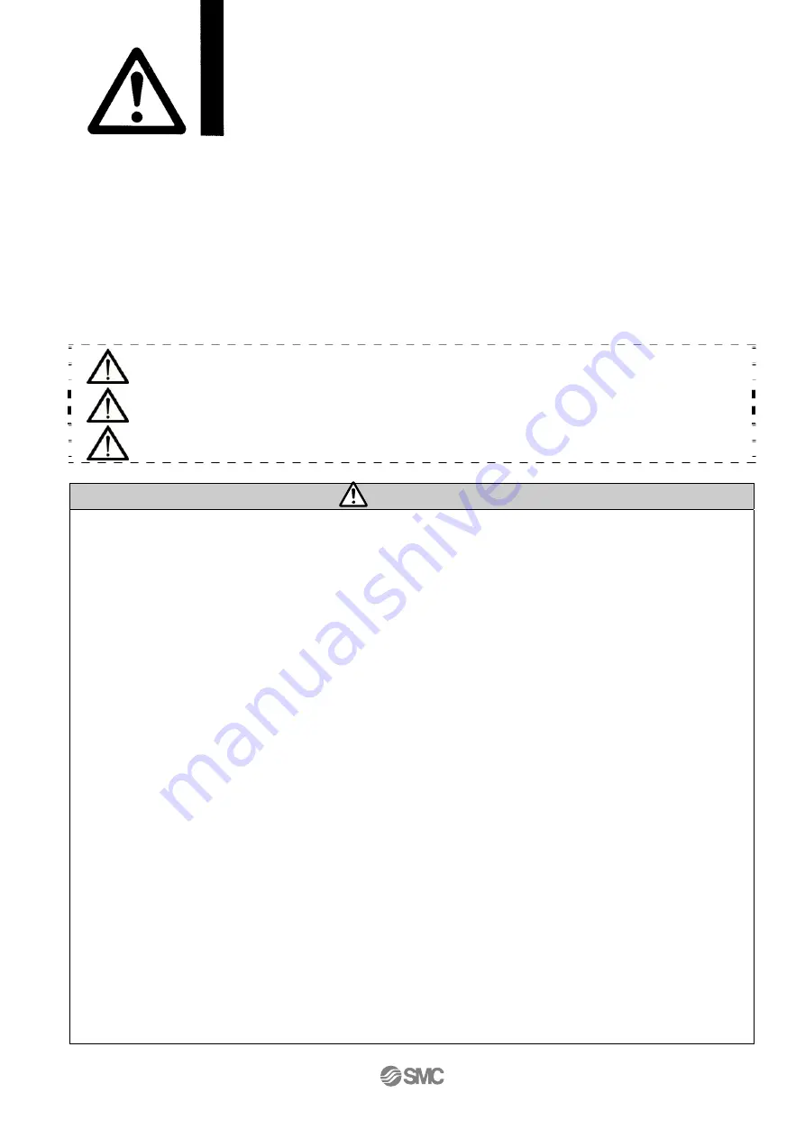 SMC Networks LECP1 Series Operation Manual Download Page 4