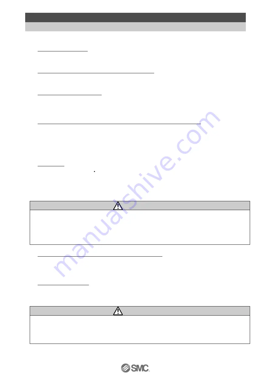 SMC Networks LECP2 D Series Operation Manual Download Page 7