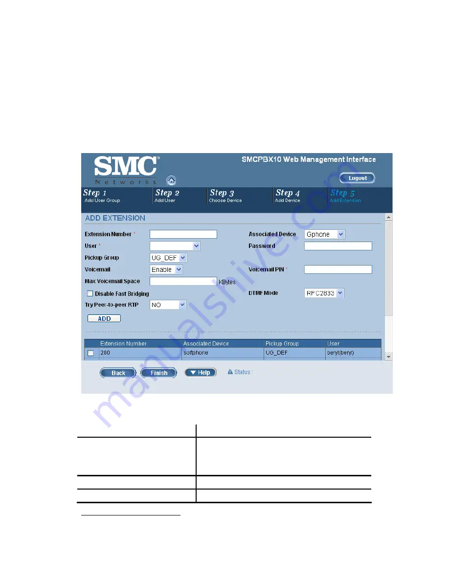 SMC Networks PBX10 FICHE Скачать руководство пользователя страница 23