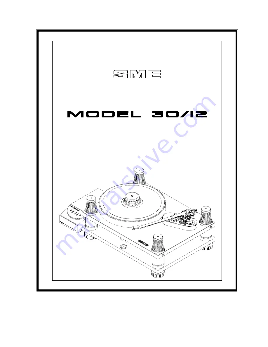 SME 30/12 Instruction Manual Download Page 1