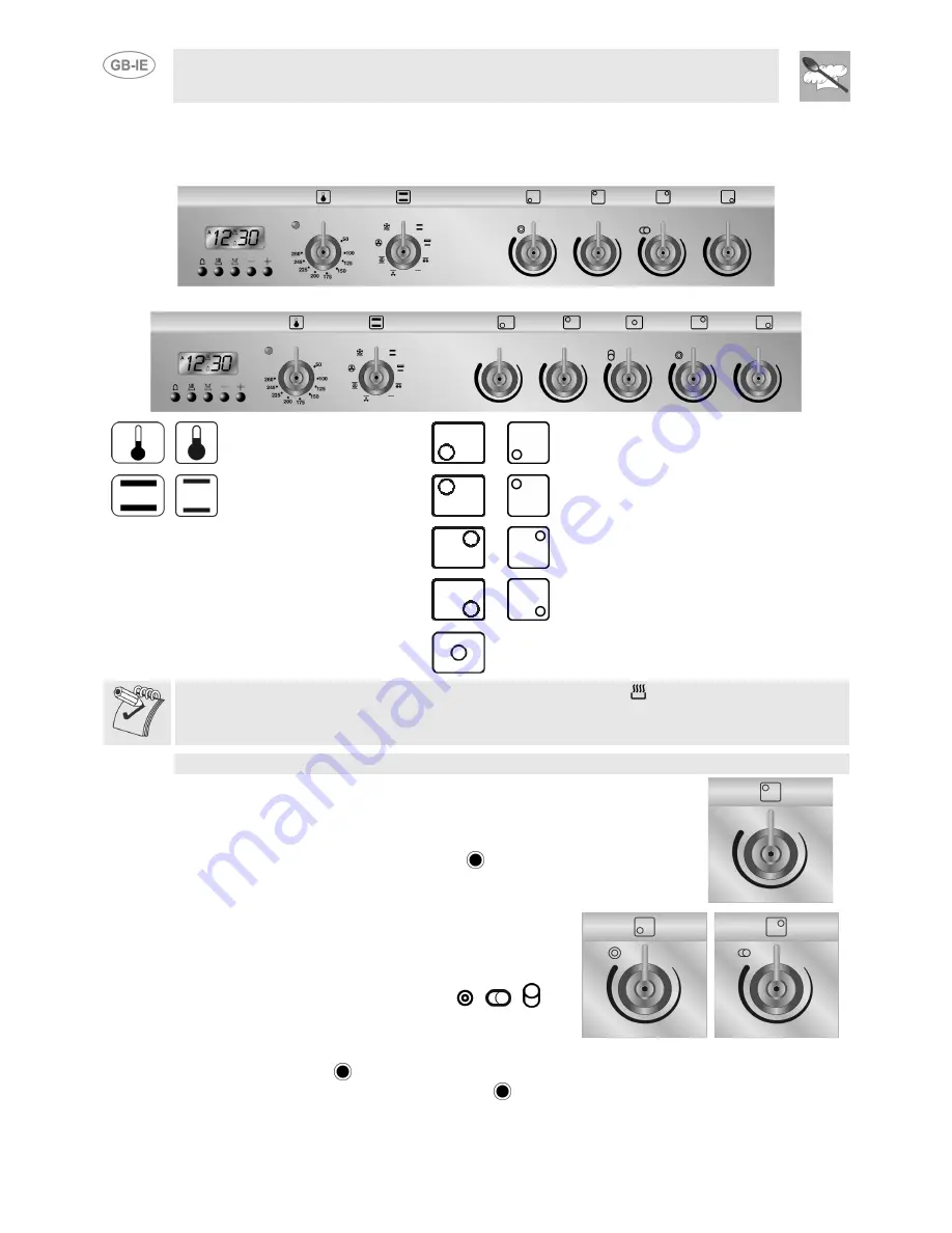 Smeg B70CMSX5 Instructions For Installation And Use Manual Download Page 6