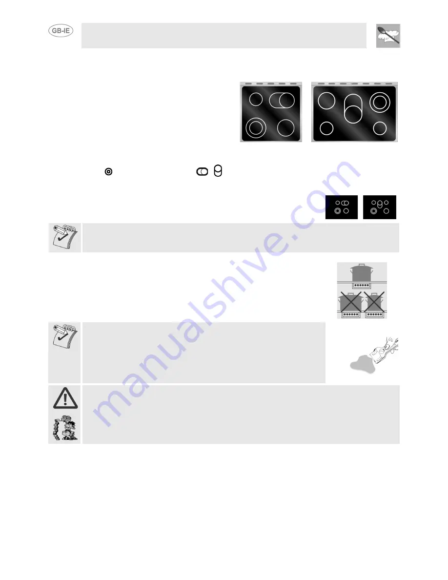 Smeg B70CMSX5 Instructions For Installation And Use Manual Download Page 8