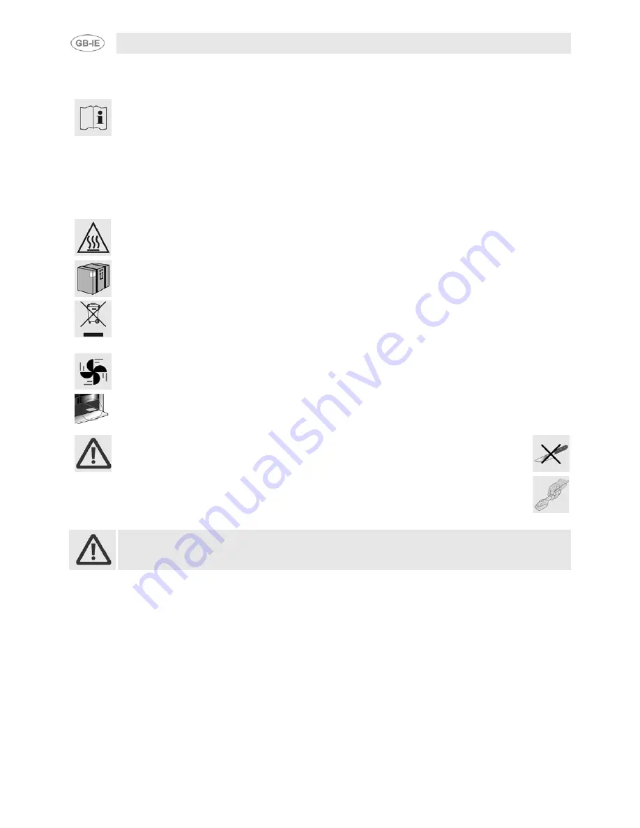 Smeg B71MPX5 Instructions For Installation And Use Manual Download Page 2