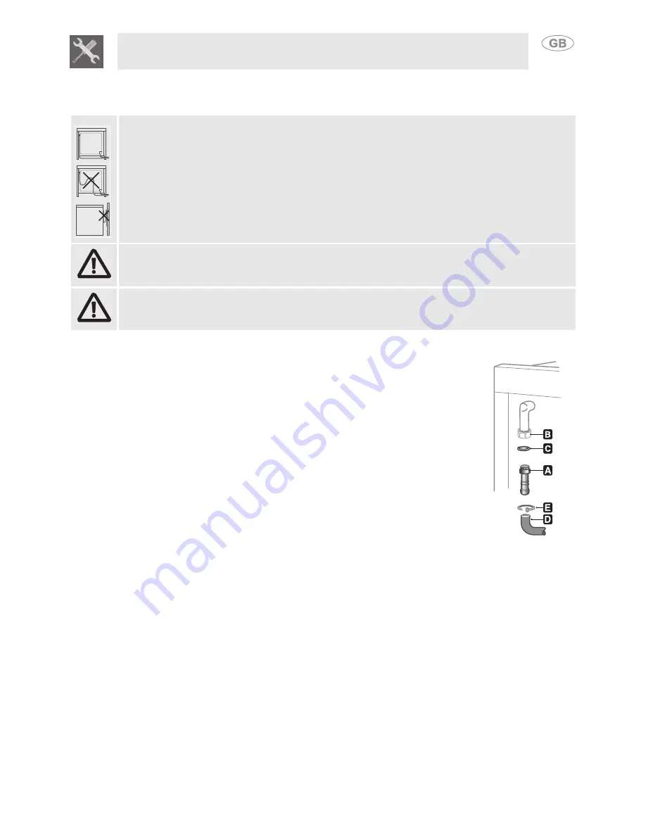 Smeg C9GGSSA Instructions For Use Manual Download Page 7