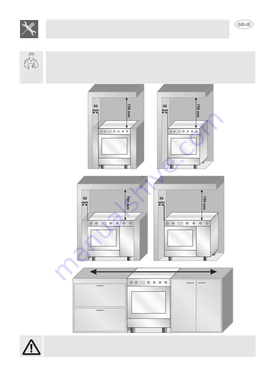 Smeg CB51GV1 Скачать руководство пользователя страница 5