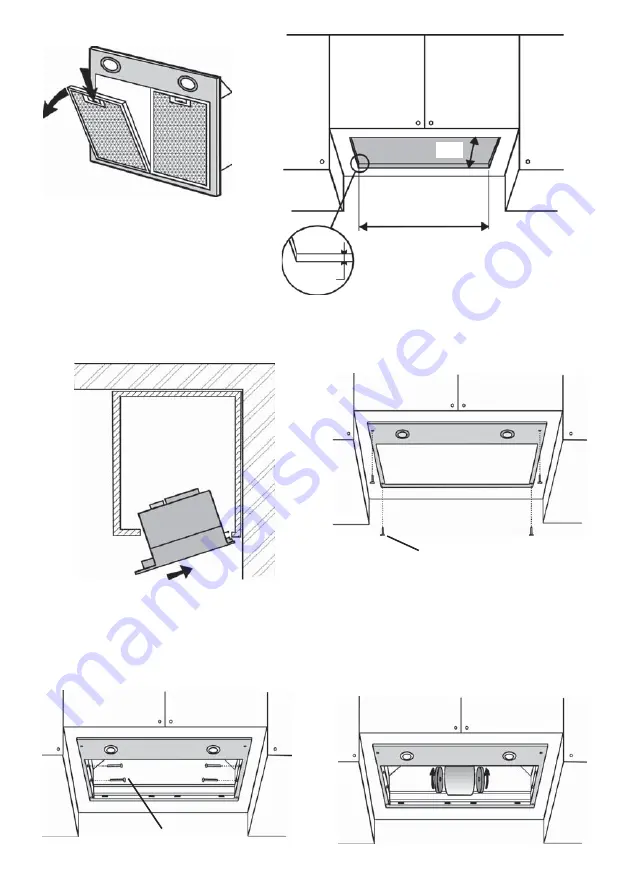 Smeg CK2000LED Instructions For Installation And Use Manual Download Page 31